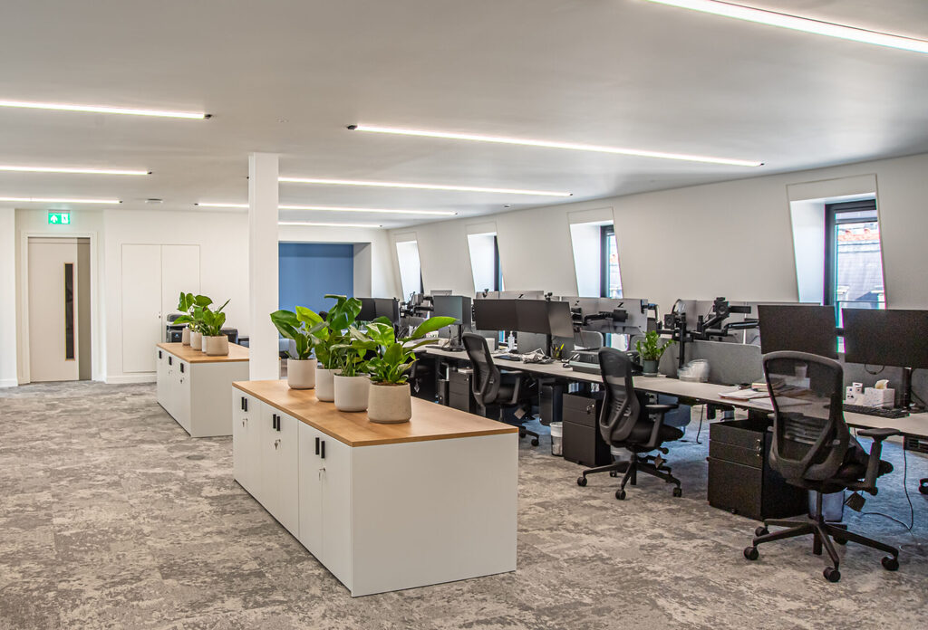Interior Design and Build project JT3 Group fit-out office group's services